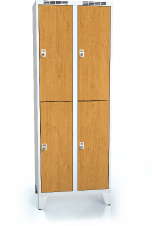 Divided cloakroom locker ALDERA with feet 1920 x 700 x 500